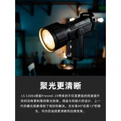 LS 300x 菲涅尔聚光视频led灯